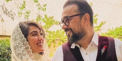 مونا کرمی همسر سپند امیرسلیمانی از برادرش مجید رونمایی کرد