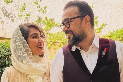 مونا کرمی همسر سپند امیرسلیمانی از برادرش مجید رونمایی کرد
