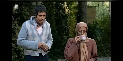 این خانم بازیگر سریال‌های طنز خبری دارید؟!/آخرین تصویر طیبه ابراهیمی در کنار مرحوم رضا داوودنژاد+عکس