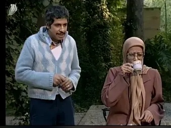 این خانم بازیگر سریال‌های طنز خبری دارید؟!/آخرین تصویر طیبه ابراهیمی در کنار مرحوم رضا داوودنژاد+عکس