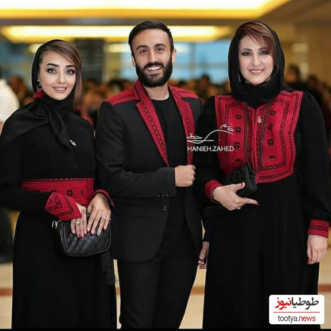 نگاهی به مراسم عقد پویان گنجی، پسر فاطمه گودرزی، و همسر چشمرنگیاش/ لباس عروس خانم چقدر زیباست😍