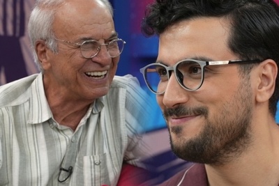 جوک خنده‌دار رضا نیکخواه در حضور مادرزن امیرحسین قیاسی: ان‌شاءالله گردنت قطع بشه!