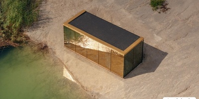 (تصاویر) خانه ای از جنس طلا/ این خانه 26 متری، خیلی گران و لوکس است!