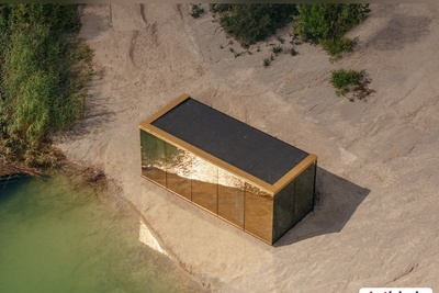 (تصاویر) خانه ای از جنس طلا/ این خانه 26 متری، خیلی گران و لوکس است!