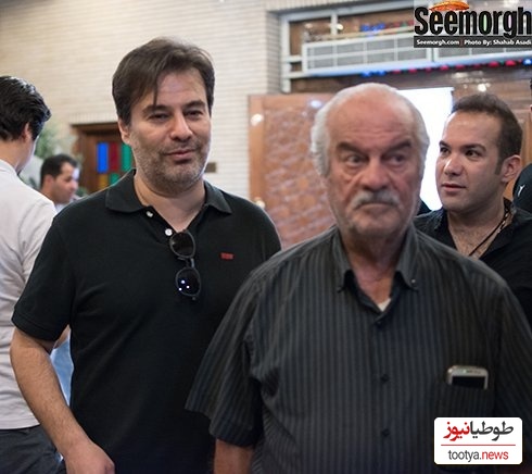 مراسم ختم مادر پژمان جمشیدی