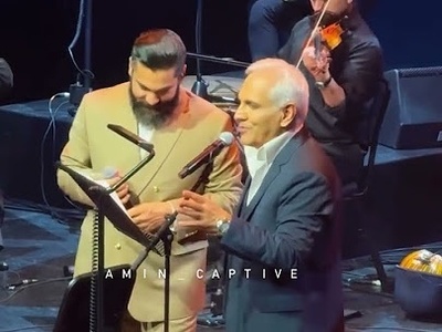 بازخوانی ترانه به یادماندنی «سوغاتی» توسط مهران مدیری در سالن اُپرا هاوس دوبی/ وقتی میای صدای پات از همه جاده ها میاد...+فیلم