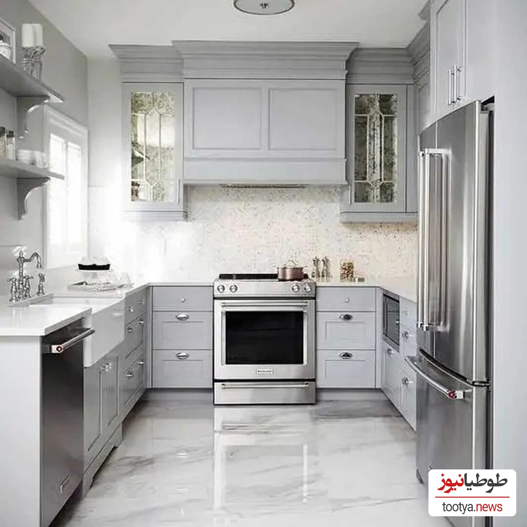 (تصاویر) بهترین رنگ برای لوازم آشپزخانه چیست؟/ سفید یا سیلور کدام انتخاب شماست؟