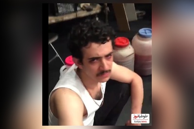 علی شادمان اینجوری در کنار دبه های مسکرات دستگیر شد و لو رفت!