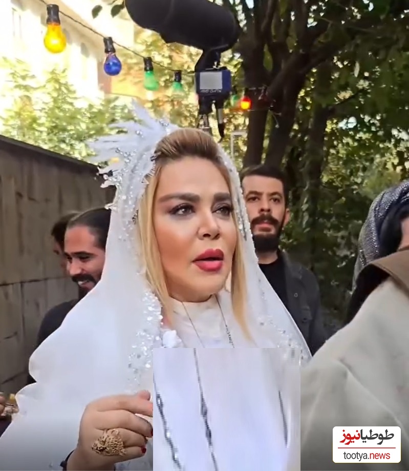 ویدئو/ بهاره رهنما بازم عروس شد/ بار چندمه به نظرتون؟/ این پشت صحنه جذاب رو از دست نده