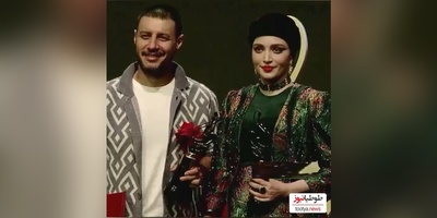 فیلم/لحظه باشکوه اعلام جایزه بهنوش طباطبایی به عنوان بهترین بازیگر زن توسط جواد عزتی/زری نماد تمام زن های ایران است که شجاعند