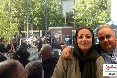 ایران در سوگ مرد خنده‌ها؛ عاشقانه‌های همسر اکبر عبدی در آخرین بدرقه با حضور بهرام افشاری، رضا عطاران، بهنوش طباطبایی و چهره‌های سرشناس