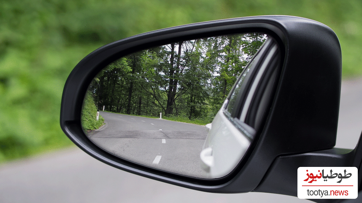 (عکس) خلاقیت جالب و خنده دار راننده‌ها برای آینه بغل‌های شکسته / روشی کاملا اقتصادی!