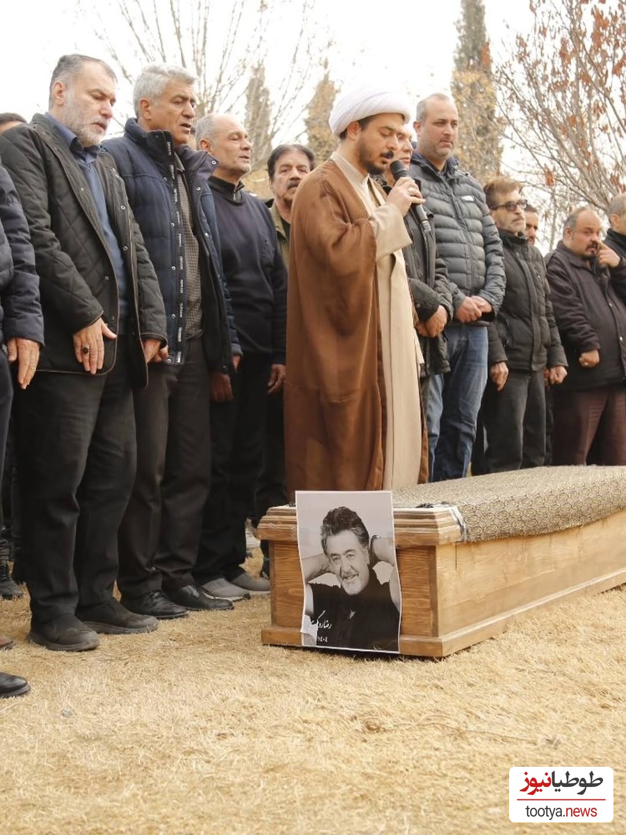 تشییع رضا رویگری