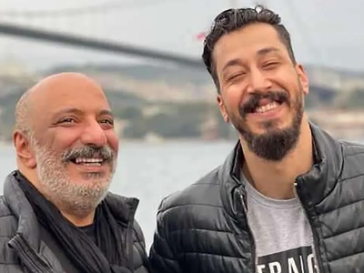 بهرام افشاری همه را شوکه کرد! شنای عجیب و خنده‌دار آقای بازیگر در استخر لوکس + فیلم