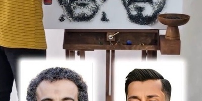 خلاقیت تحسین‌برانگیز هنرمند ایرانی در طراحی عکس  بهرام افشاری و محسن تنابنده با هزاران پیچ حماسه آفرید/ به قول شاعر: هنر نزد ایرانیان است و بس👌