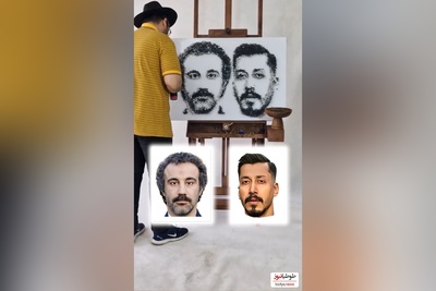 خلاقیت تحسین‌برانگیز هنرمند ایرانی در طراحی عکس  بهرام افشاری و محسن تنابنده با هزاران پیچ حماسه آفرید/ به قول شاعر: هنر نزد ایرانیان است و بس👌