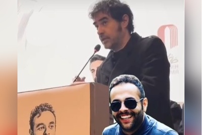 شهاب حسینی: سیاستمداران مخاطب سینما نیستند/ جواد گنجی یک داغ بردل نشسته +فیلم