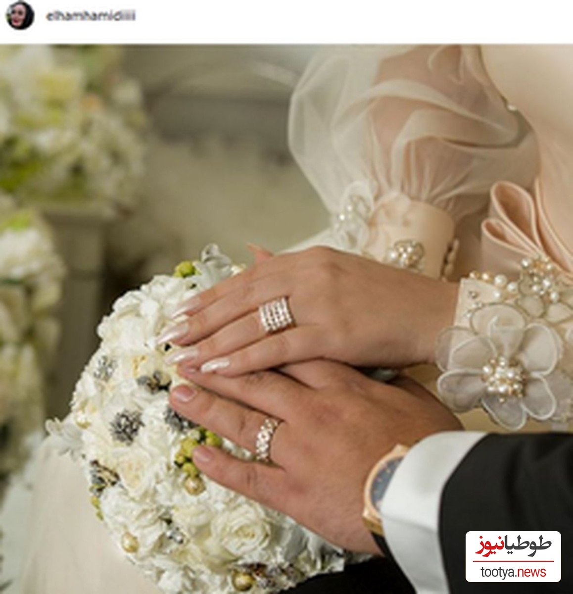 عروسی الهام حمیدی