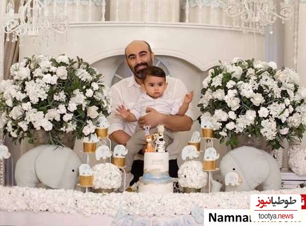 محسن تنابنده و پسرش نامی