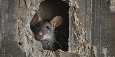 (عکس) ضرب المثل فارسی دیوار موش داره موشم گوش داره به روایت تصویر