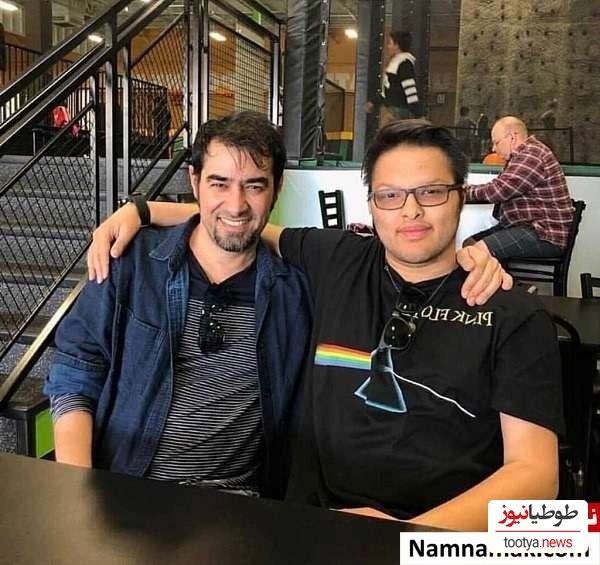 شهاب حسینی و پسرش امیرعلی