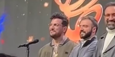 فیلم/ رقابت؟ امیرحسین قیاسی و ابوطالب در جشن حافظ رفاقت را معنا کردند! شوخی های امیرحسین قیاسی جا و مکان نمیشناسه