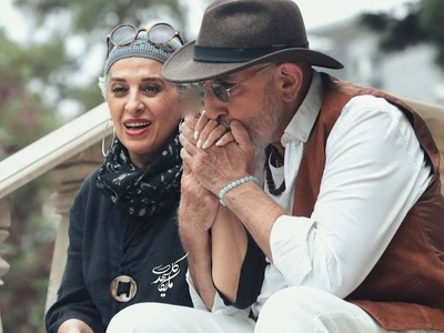 مائده طهماسبی نشون داد عشق در میانسالی چقدر میتونه لذت بخش باشه: هردو آزادیم تنها بریم مهمونی و سفر! اوایل دوتا قاره مختلف زندگی می کردیم...فرهاد خیلی لوسه+فیلم