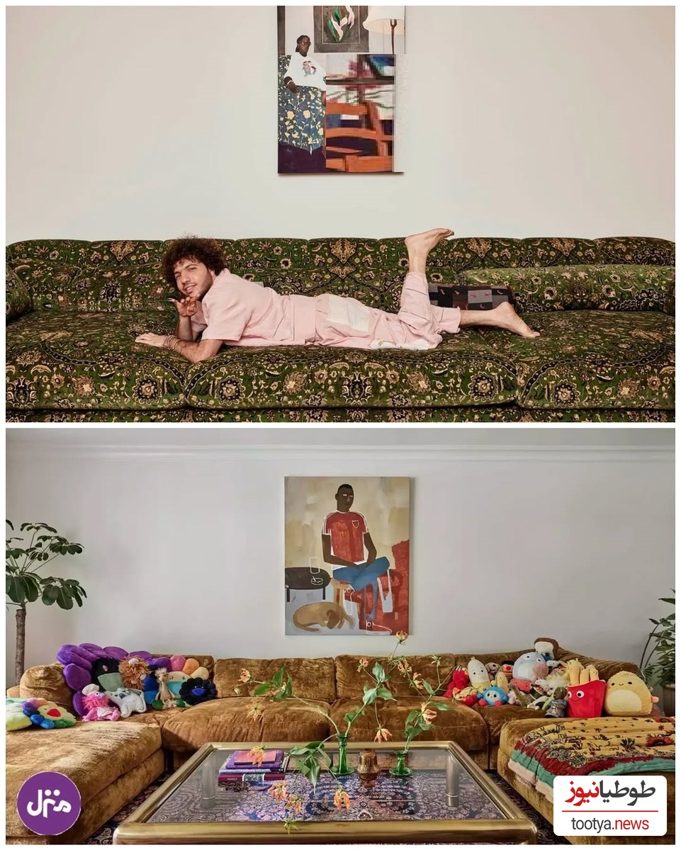 چیدمان منزل سلنا گومز و بینی بلانکو