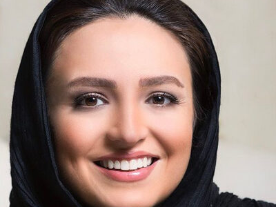 (عکس)تیپ ساده و ورزشی گلاره عباسی و پدرش در کوهنوردی