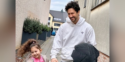 (عکس) اولین اردوی نبات، دختر سپیده بزمی پور و شاهرخ استخری در بلژیک/ خاطرات هیچوقت حس و حالشونو از دست نمیدن😍