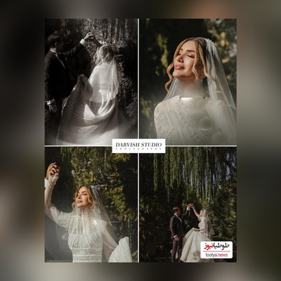 متین ستوده ، تازه عروس سینمای ایران با 3 تا بادیگارد درشت هیکل داره میره سالن زیبایی/ سلبریتی بودن خرج داره خب