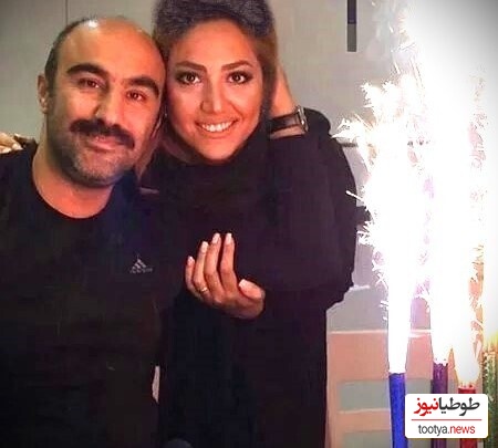 محسن تنابنده و همسرش