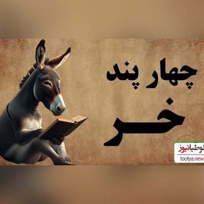 حکایت‌های خنده‌دار / ماجرای خر و شغال و چهار پند طلایی از دل یک طنز قدیمی