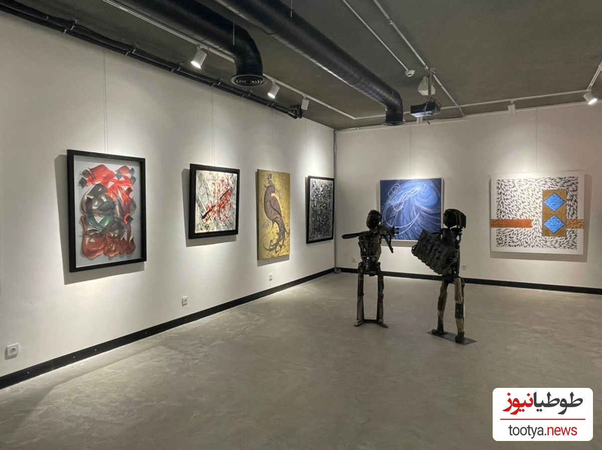 تابلو هنری که راهی سطل زباله شد؛ خرابکاری یا سهل انگاری؟+تصویر