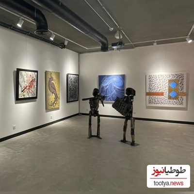 تابلو هنری که راهی سطل زباله شد؛ خرابکاری یا سهل انگاری؟+تصویر