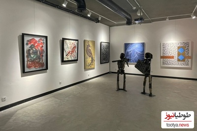 تابلو هنری که راهی سطل زباله شد؛ خرابکاری یا سهل انگاری؟+تصویر