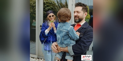 ویدئو/ بهرام رادان رفت دَ دَ...../گشت و گذار مینا مختاری با پسر تپل مپلش😍