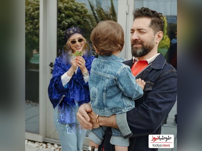 ویدئو/ بهرام رادان رفت دَ دَ...../گشت و گذار مینا مختاری با پسر تپل مپلش😍
