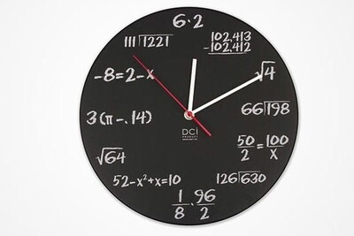 (ویدئو)خلاقیت جالب و دیدنی از تلفیق ساعت با اعداد و علایم ریاضی!/ساعت رادیکال144 سرکوچه باش