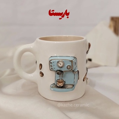 ابتکار بی‌نظیر دختر جوان ایرانی در ساخت ماگ‌هایی 3 بعدی و بامزه برای باریستاها؛ ظریف، باسلیقه و منحصربفرد+ویدیو