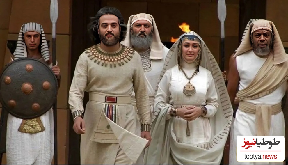 حضور امین حیایی، ارژنگ امیرفضلی، کامبیز دیرباز در پشت صحنه سریال یوسف پیامبر