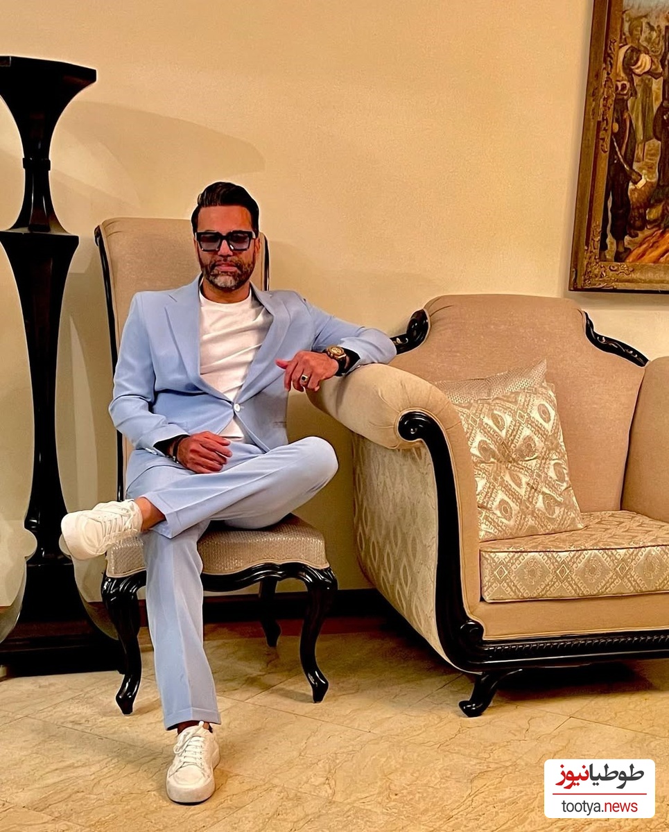 چیدمان منزل علیرضا نیک بخت واحدی