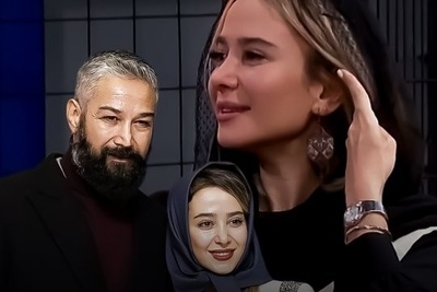 وقتی اجازه الناز حبیبی دست داداش غیرتیشه! «داداشم میبینه‌ها، از این سوالا نپرس!»