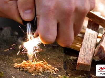 (ویدئو) روشن کردن شعله اجاق گاز تنها با انگشت دست!/با این روش در کارخونه کبریت و فندک تخته میشه
