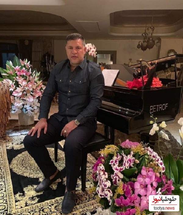 چیدمان منزل علی دایی