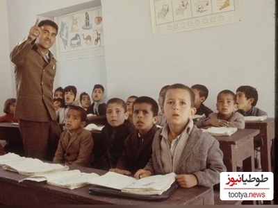 (عکس) 50 سال پیش، پوشش دختران مدرسه‌ای چگونه بود!؟