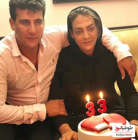 کیک تولد شهربانو منصوریان