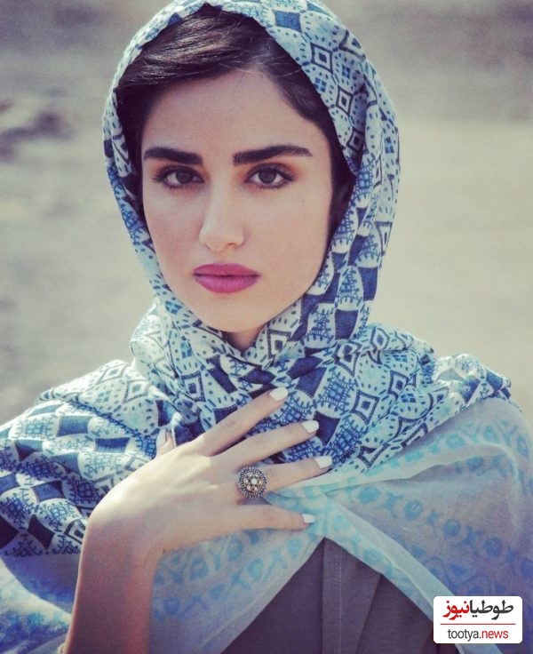 طرح زیبای تتوی دست هانیه غلامی چقدر ظریف و شیکه😍