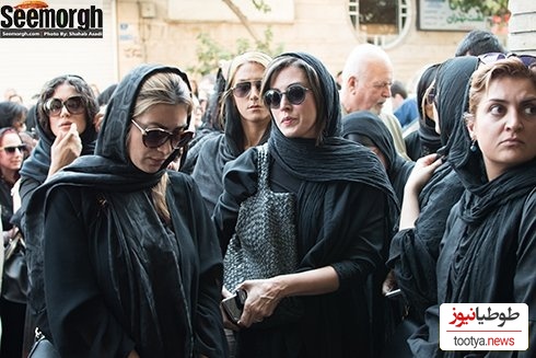 مراسم ختم مادر پژمان جمشیدی