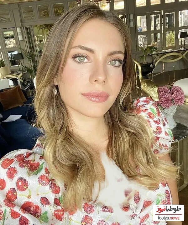 کودکی زیبای ادا اجه بازیگر چشم رنگی سریال سیب ممنوعه/ رنگ چشماش خداست😍